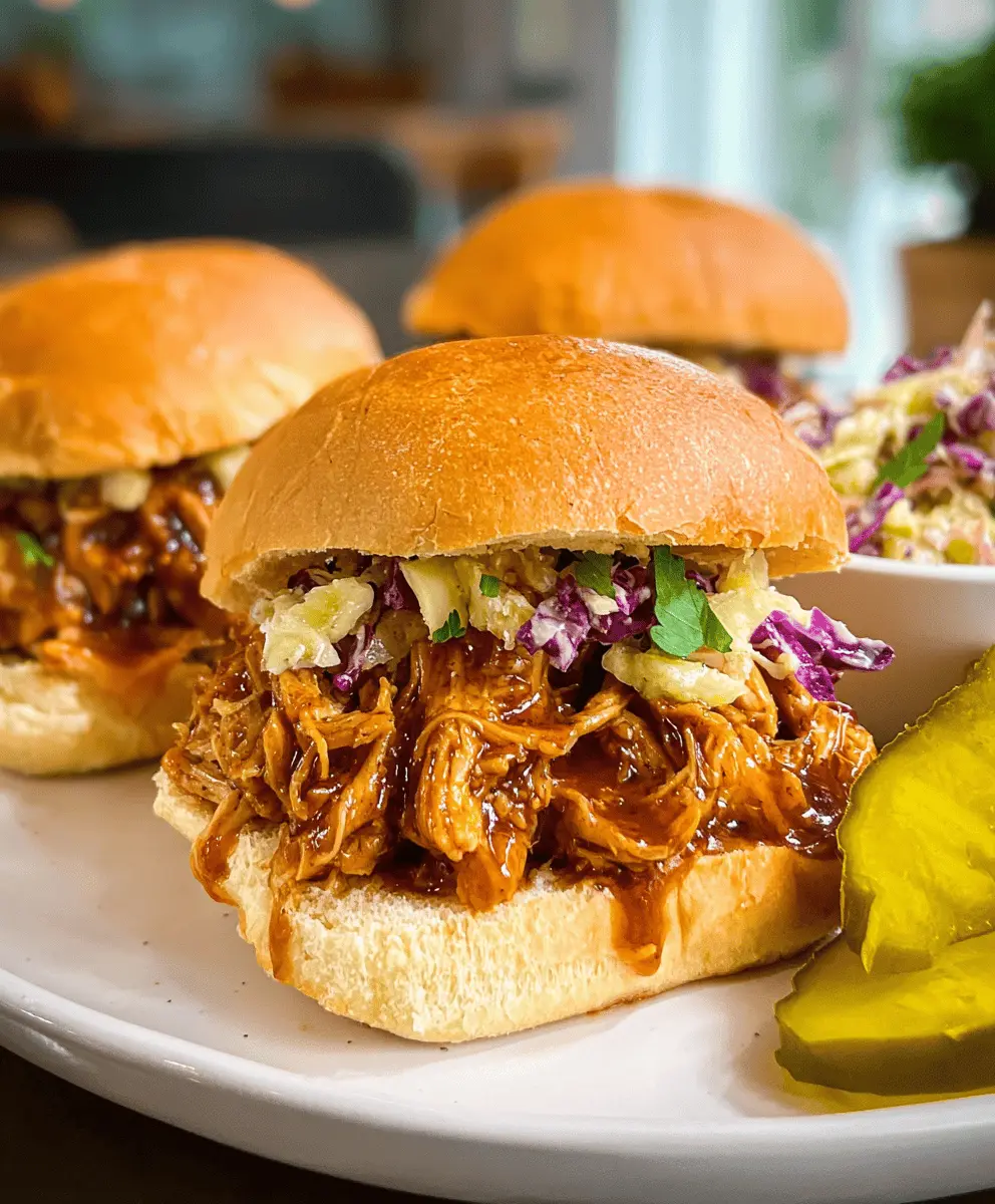 Slow Cooker Hot Honey Chicken Sandwiches Recipe