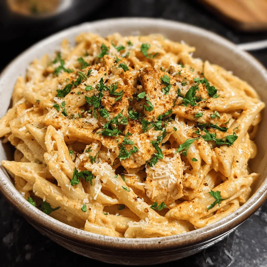 Easy Crock Pot Cajun Chicken Pasta Recipe