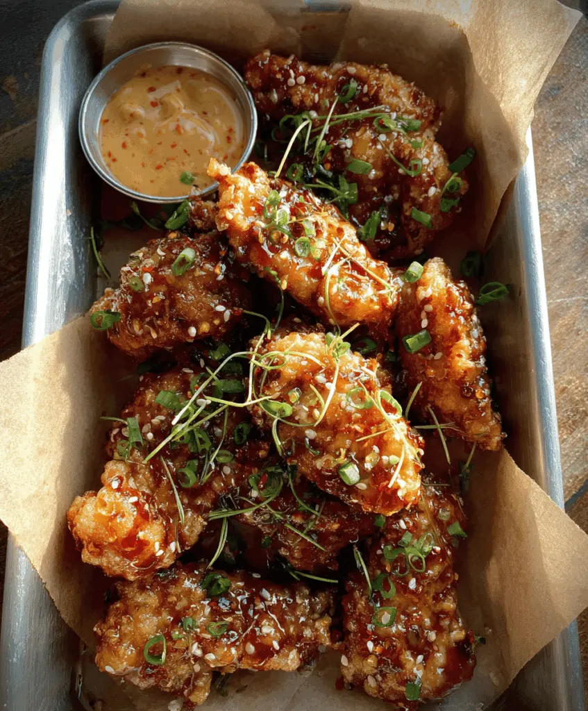 Crispy Bang Bang Chicken Recipe Easy and Delicious