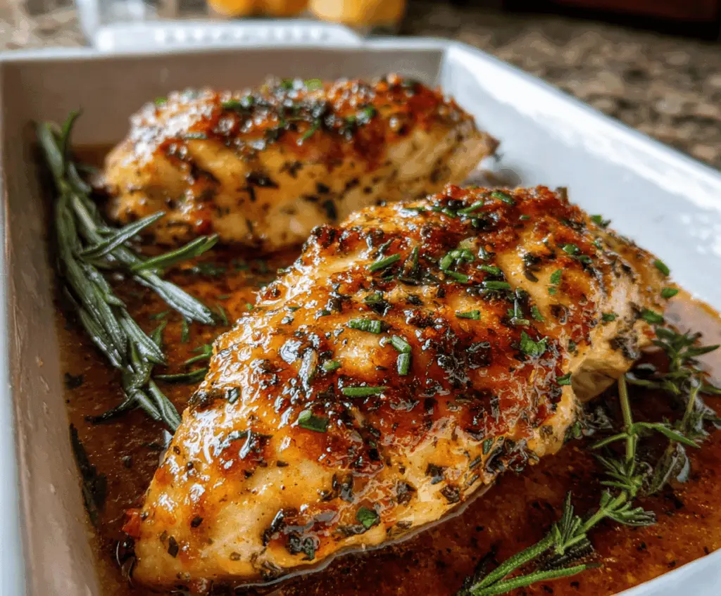 Easy Baked Honey Dijon Chicken Recipe