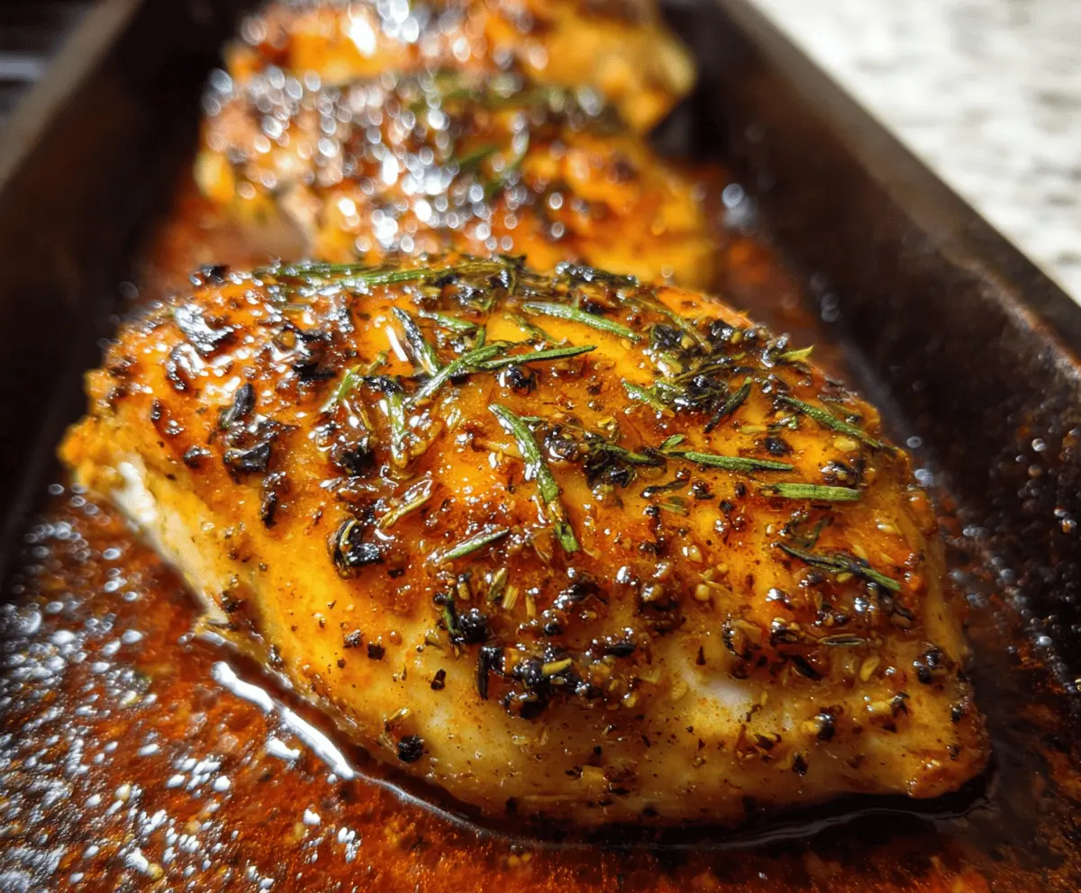 Easy Baked Honey Dijon Chicken Recipe