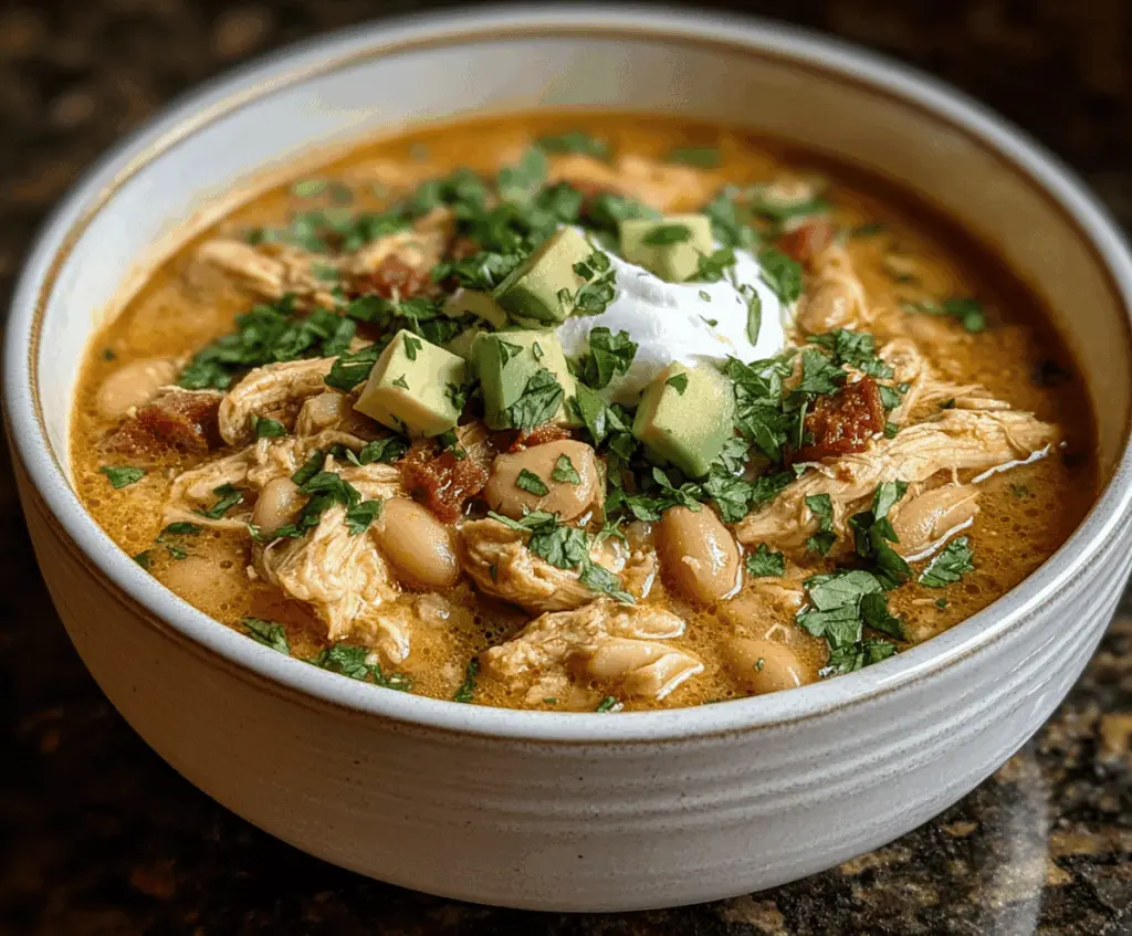 cajun white chicken chili
