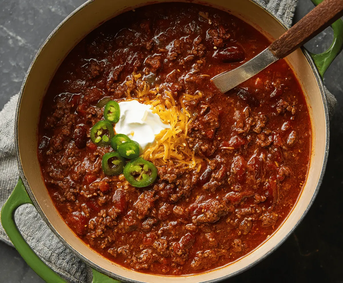 Easy Classic Beef Chili Recipe for Hearty Comfort Food