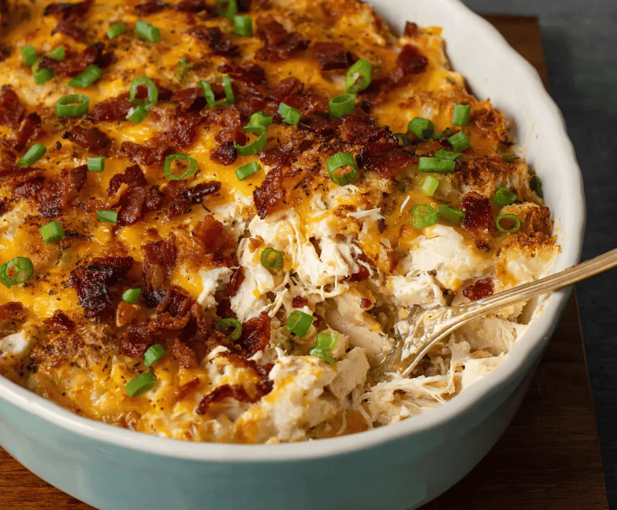 Crack Chicken Casserole Recipe