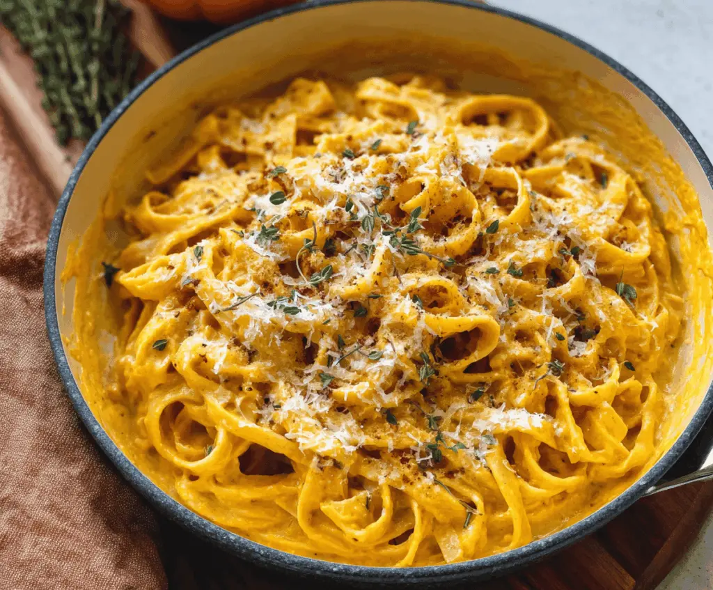 Creamy Pumpkin Pasta