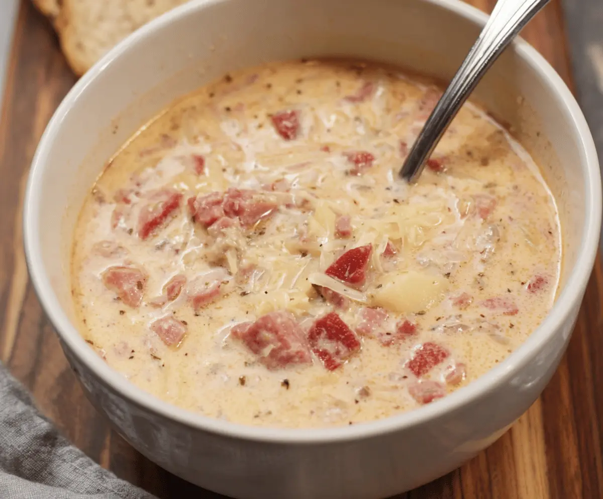 Creamy Reuben Soup