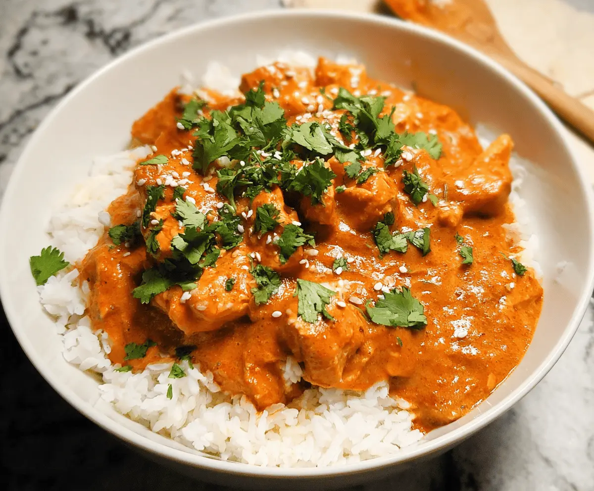Easy Crockpot Butter Chicken Recipe - Tender & Creamy Meal