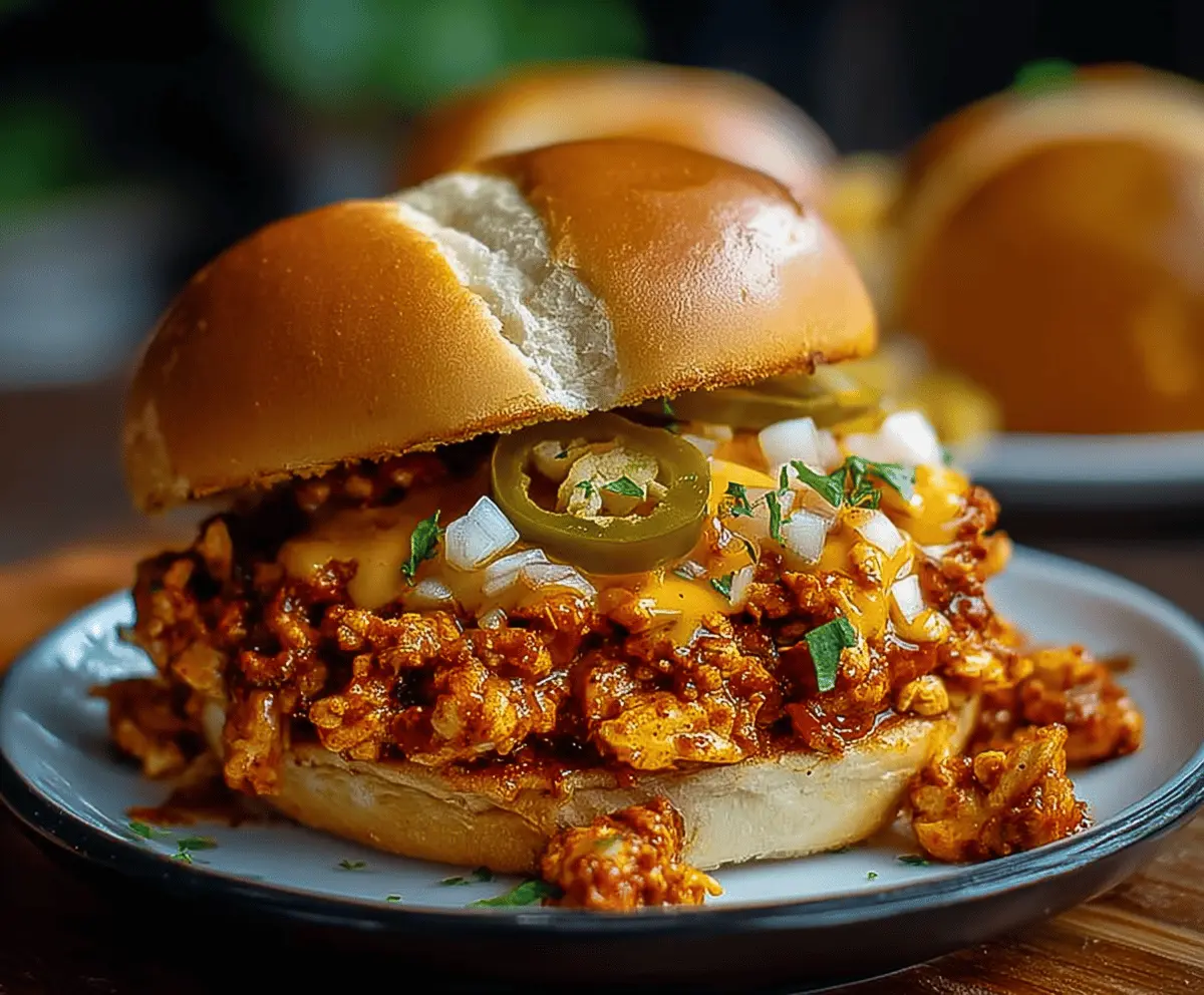 Easy Cajun Chicken Sloppy Joes – Quick & Spicy Dinner Recipe