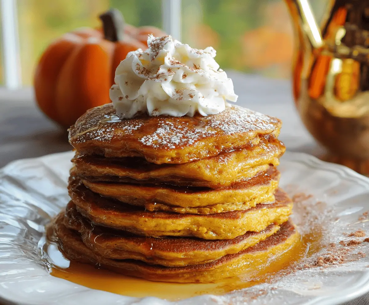 Gilmore Girls Inspired Pumpkin Pancakes