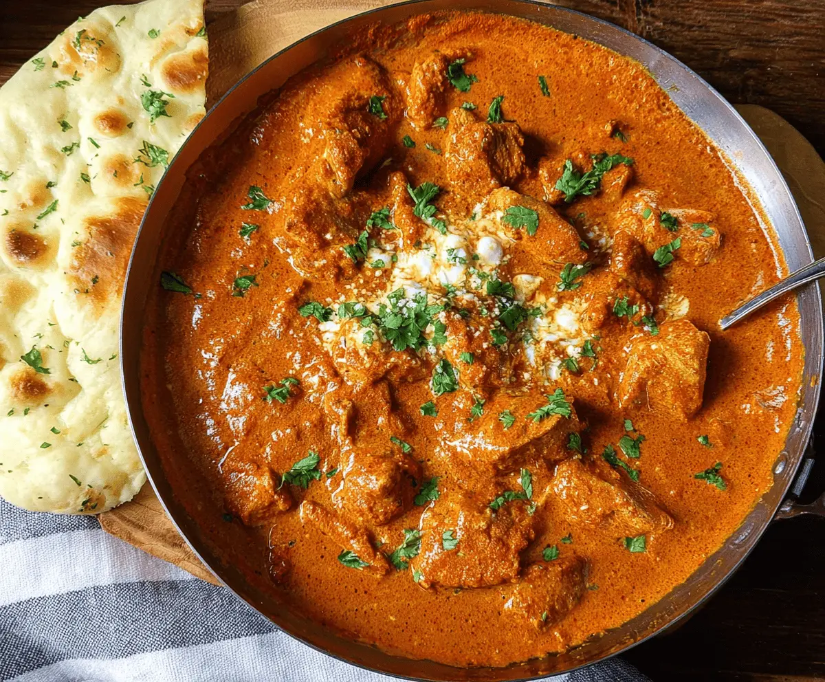 Homemade Butter Chicken