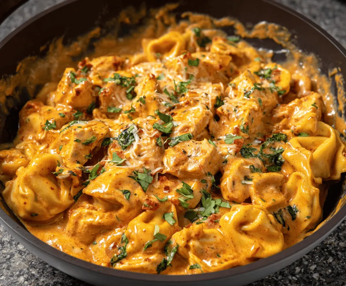 Marry Me Chicken Tortellini Delight