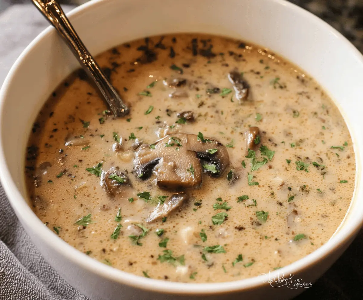Mushroom Soup Recipe