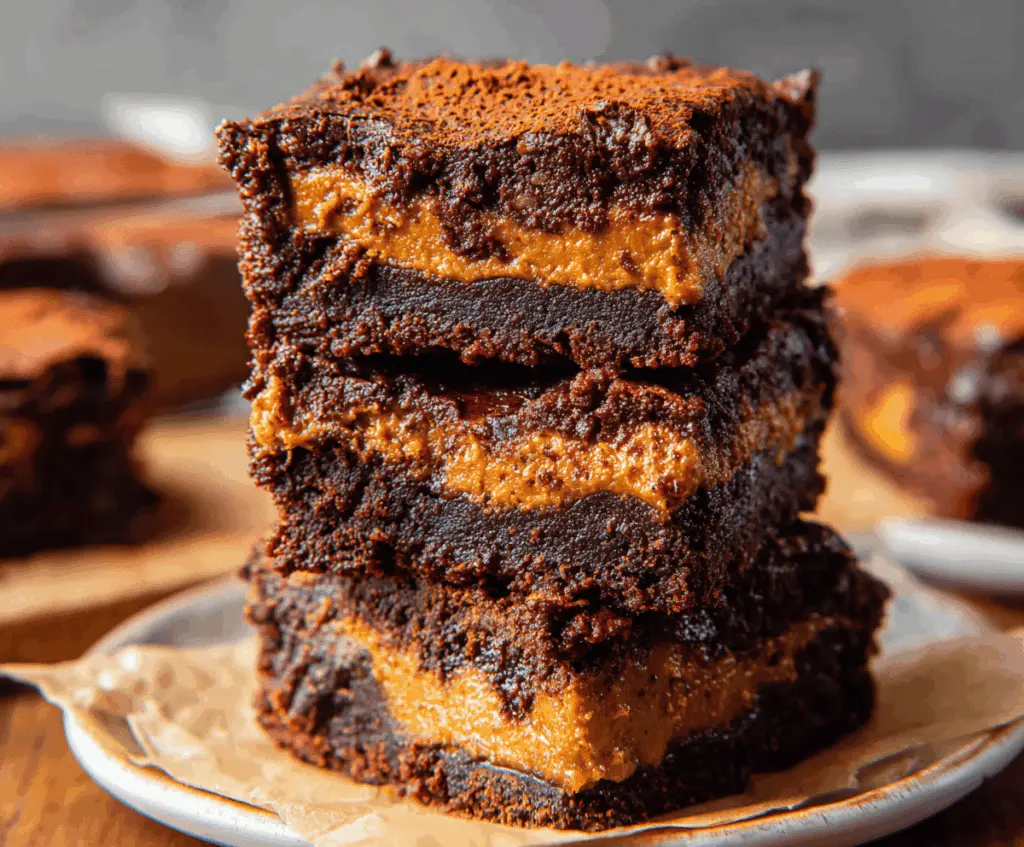 Pumpkin Brownies Delight