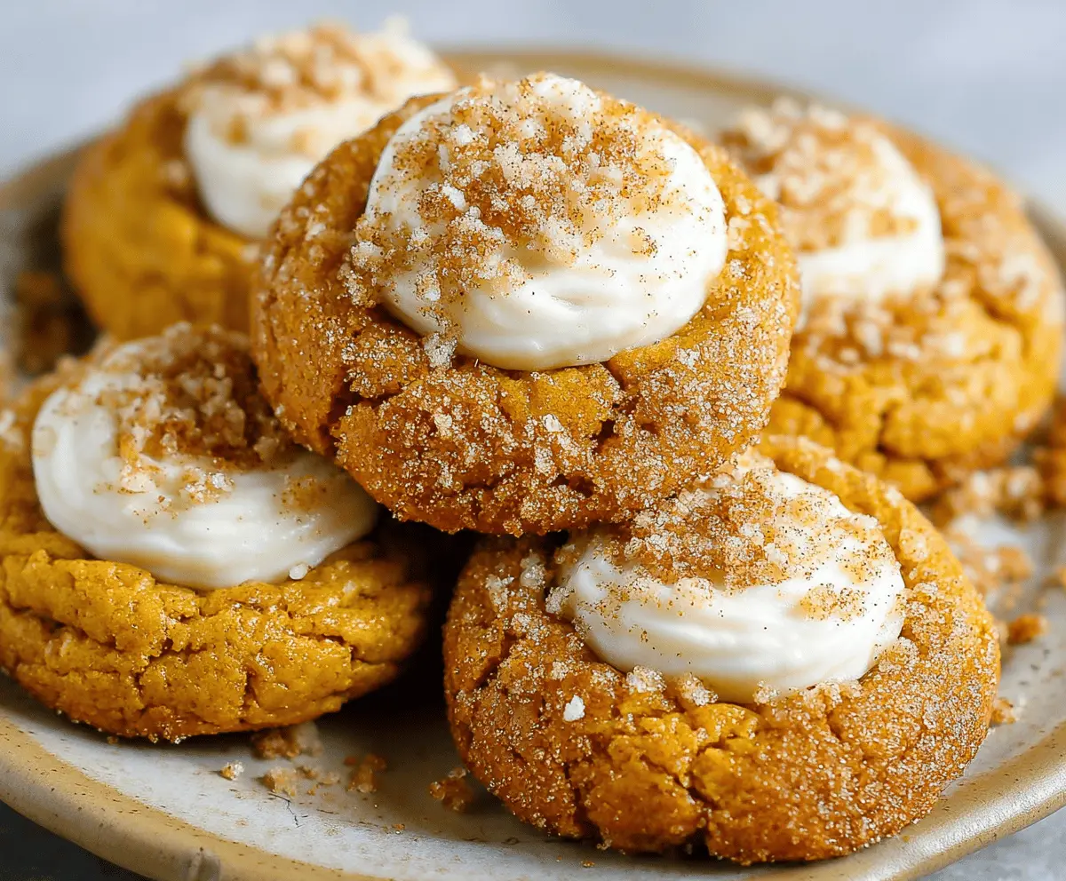 Pumpkin Cheesecake Cookie Bites