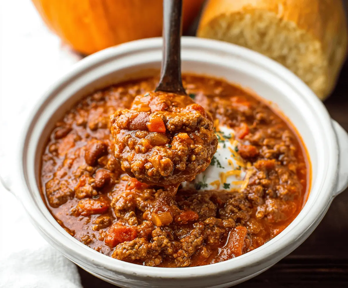 Pumpkin Chili