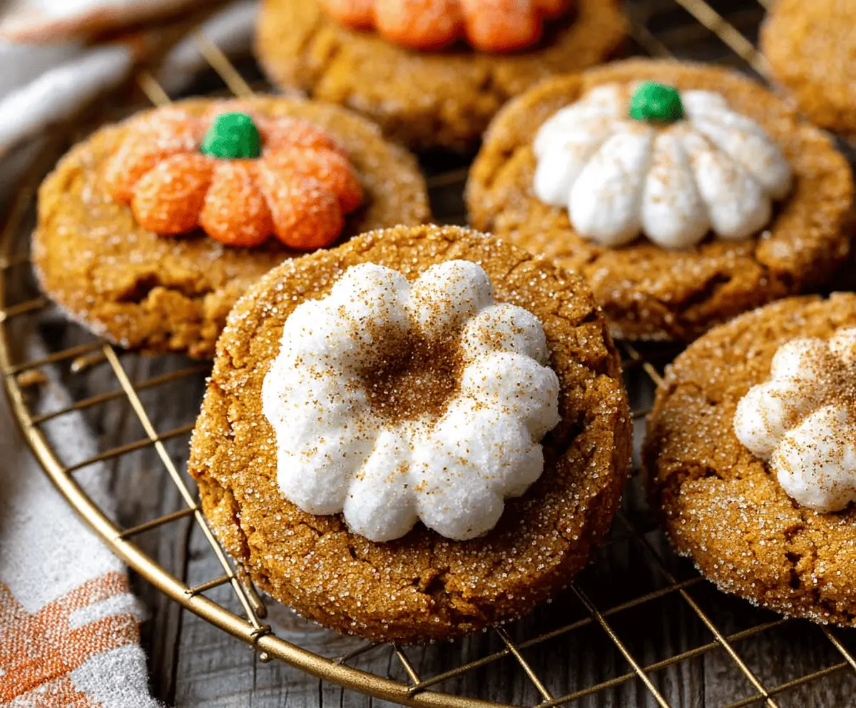 Pumpkin Spice Sugar Cookie Treats