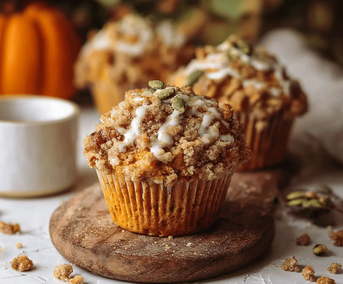 Pumpkin Streusel Muffin Creation