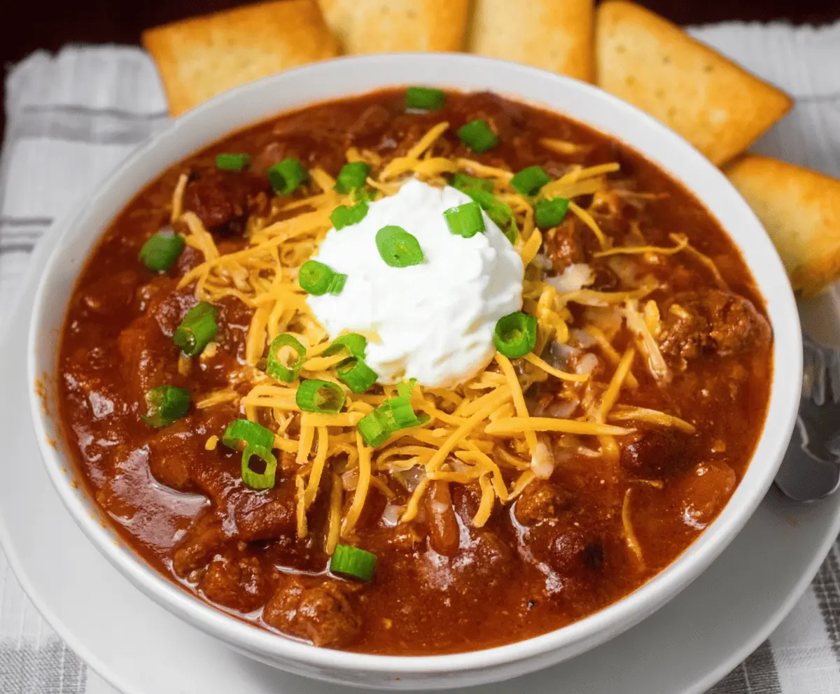 Texas Roadhouse Chili Recipe (With or Without Beans)