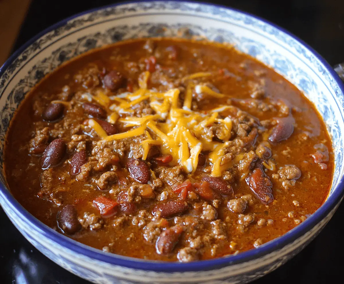 the pioneer woman chili recipe