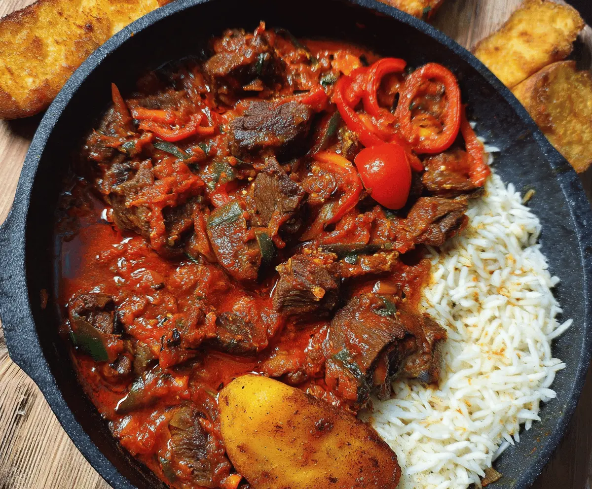 Viral Nigerian Beef Stew Recipe