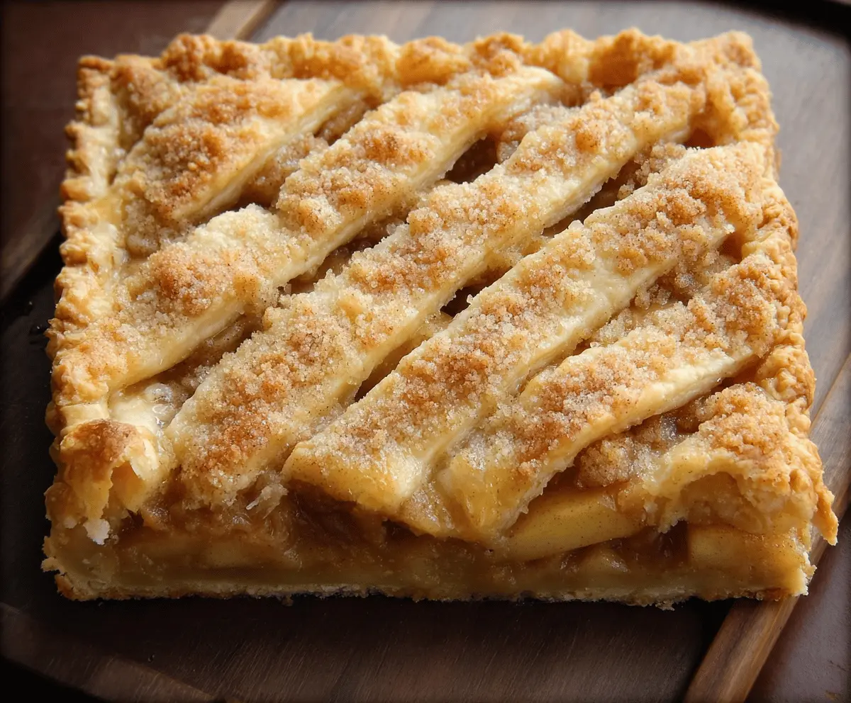 Easy Homemade Apple Slab Pie Recipe – Perfect Fall Dessert