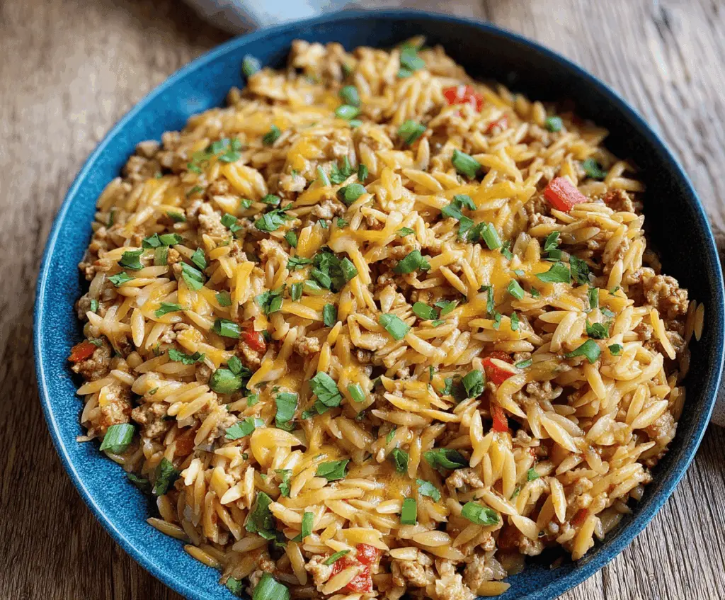 Best Ground Turkey Orzo Recipe