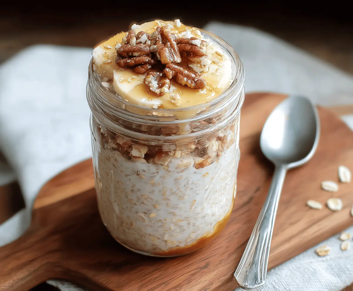 Easy Brown Sugar Overnight Oats Recipe for Quick Breakfast