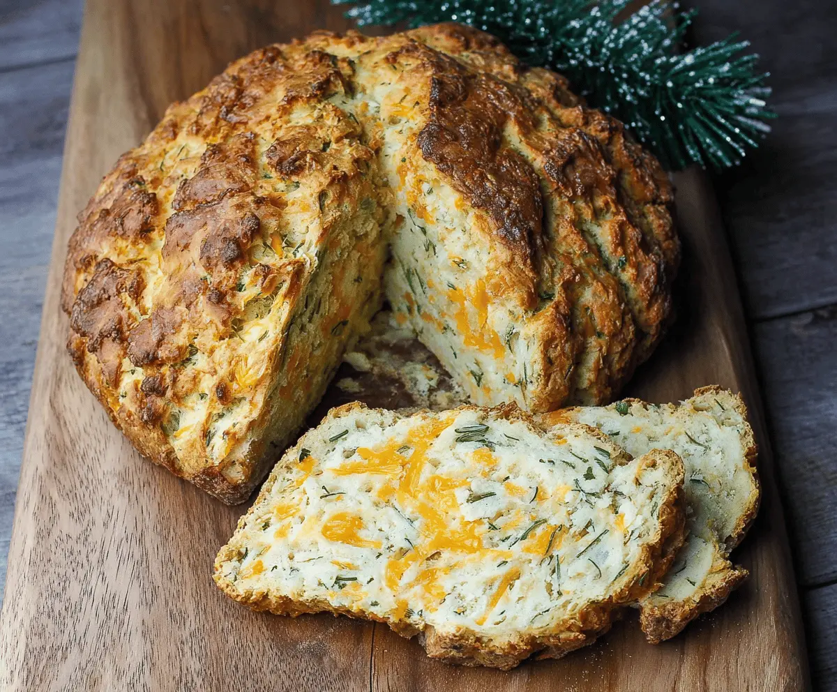 Easy Cheddar and Herb Soda Bread Recipe for Perfect Flavor