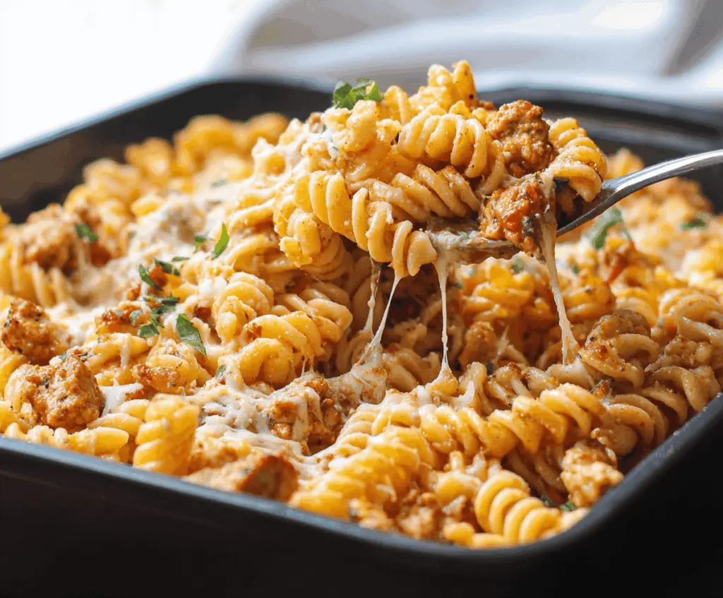 Cheesy Ground Turkey Pasta – Creamy, Comforting & So Easy!