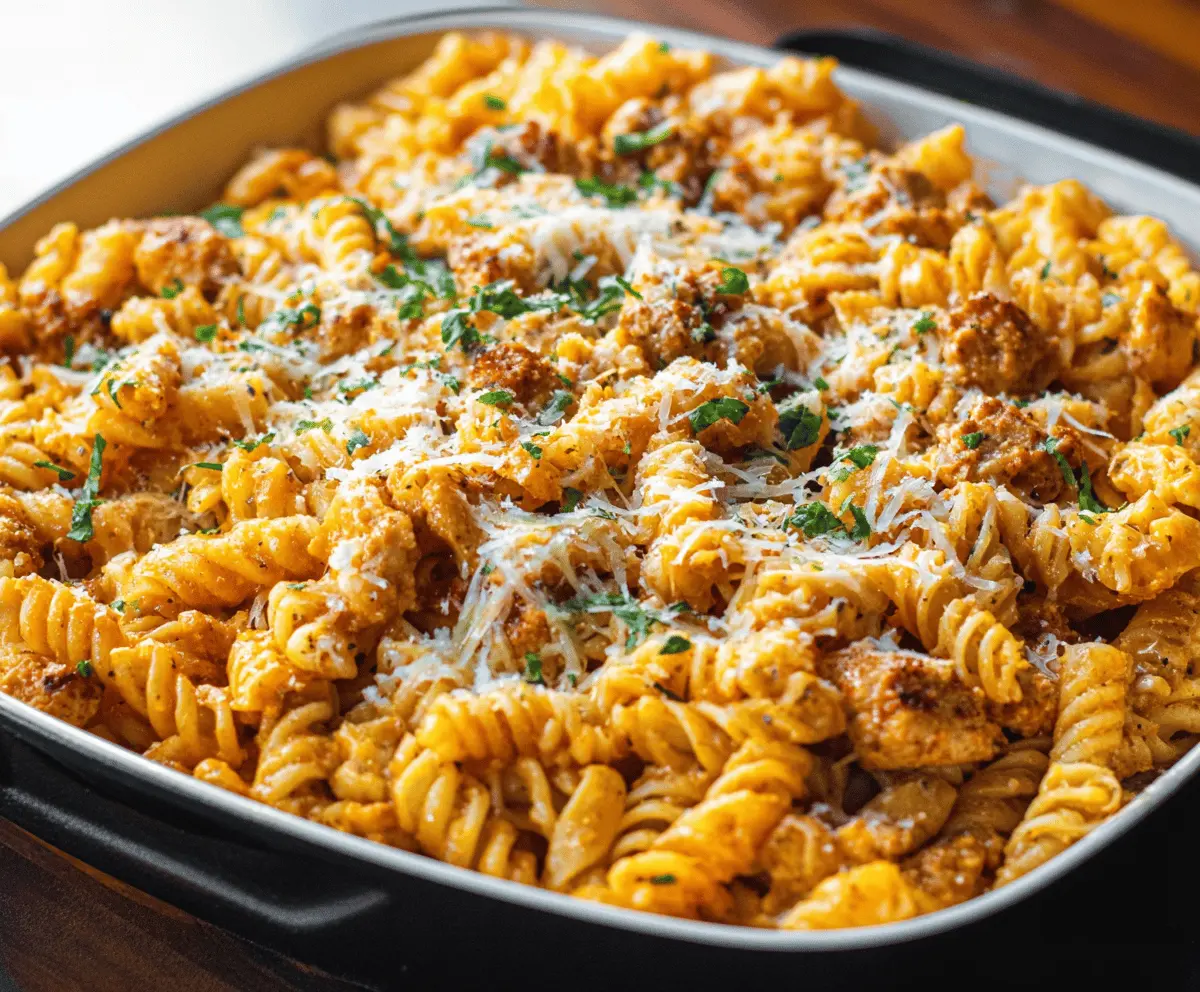 Cheesy Ground Turkey Pasta Recipe – Creamy & Easy Comfort Food