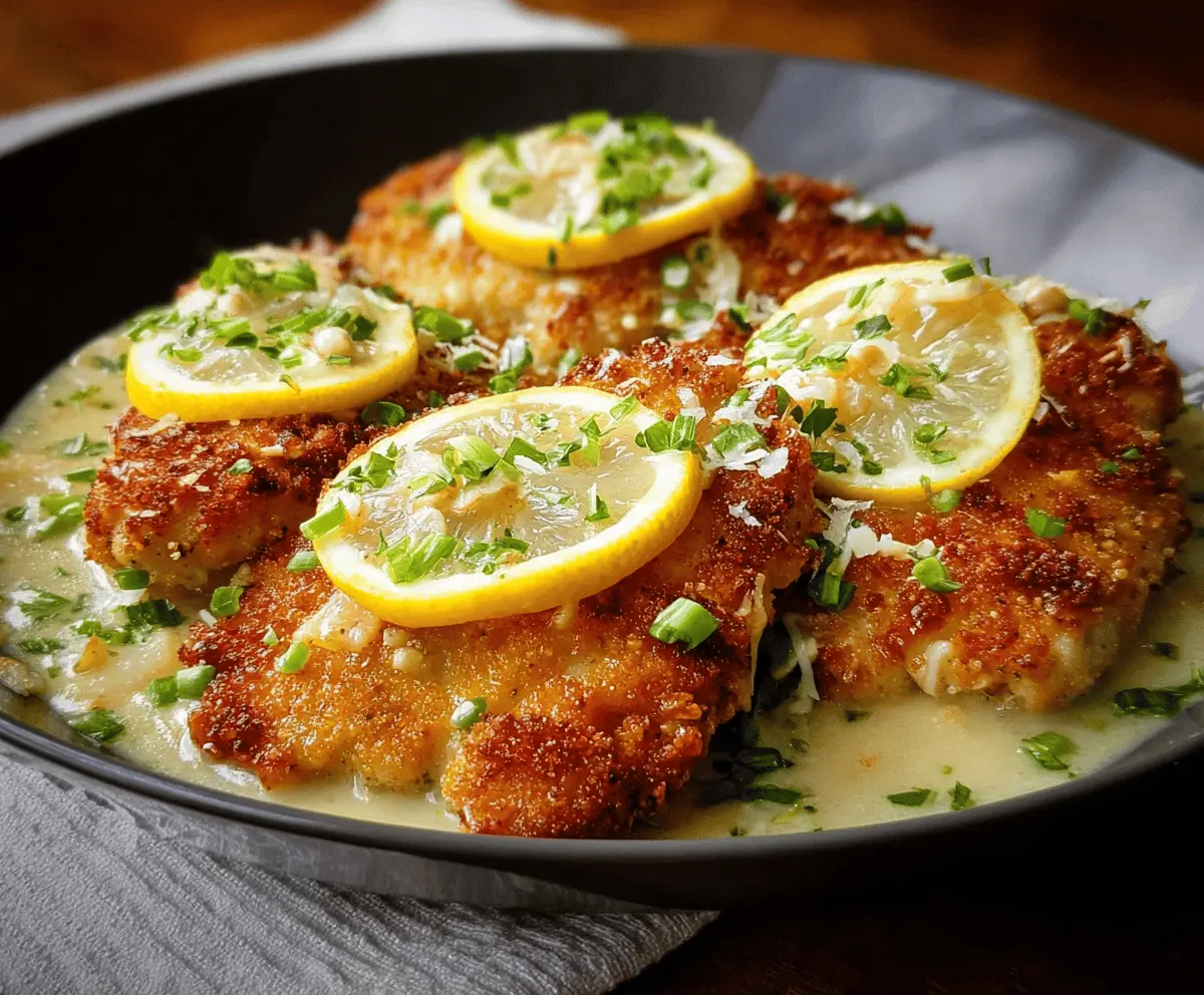 Easy Comforting Lemon Chicken Romano Recipe for Family Meals