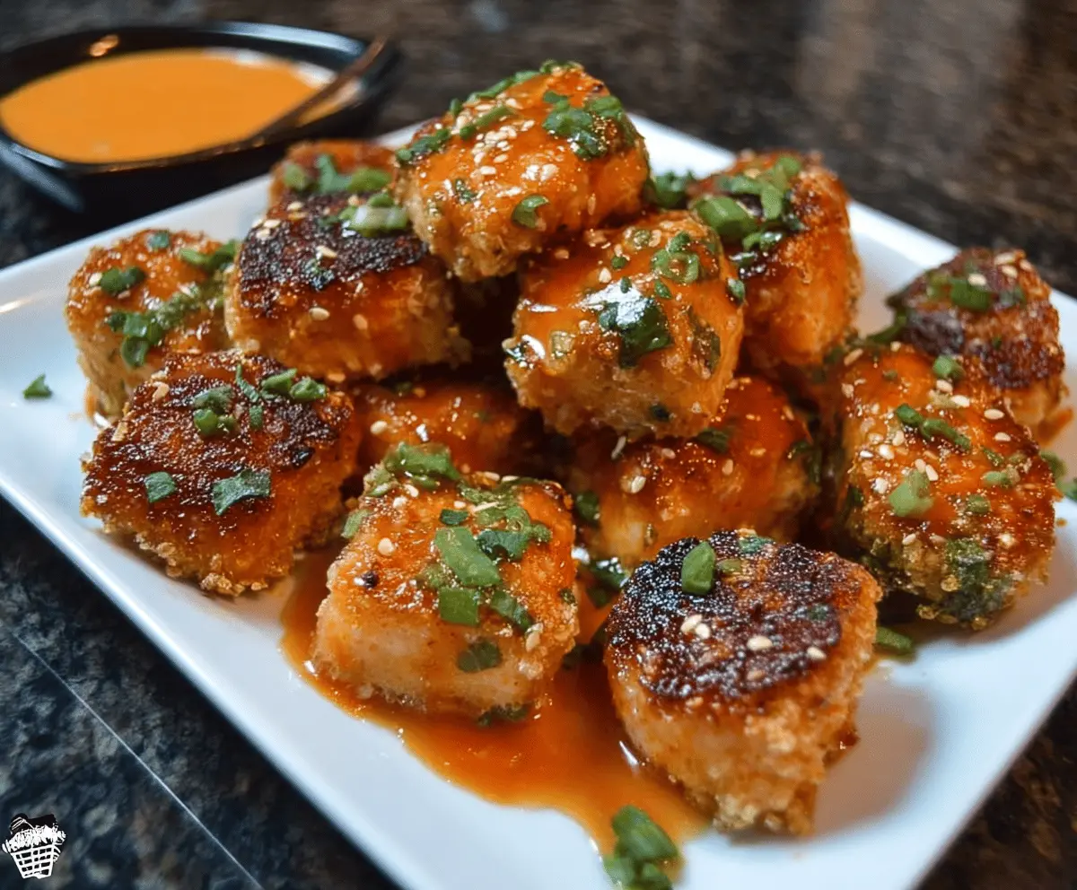 Crispy Bang Bang Salmon Bites Recipe – Easy & Delicious Seafood Snack