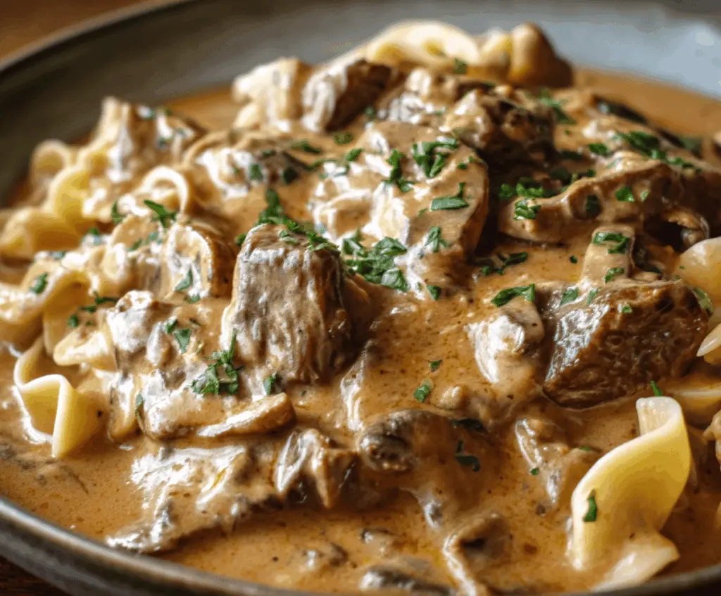 Gordon Ramsay Beef Stroganoff