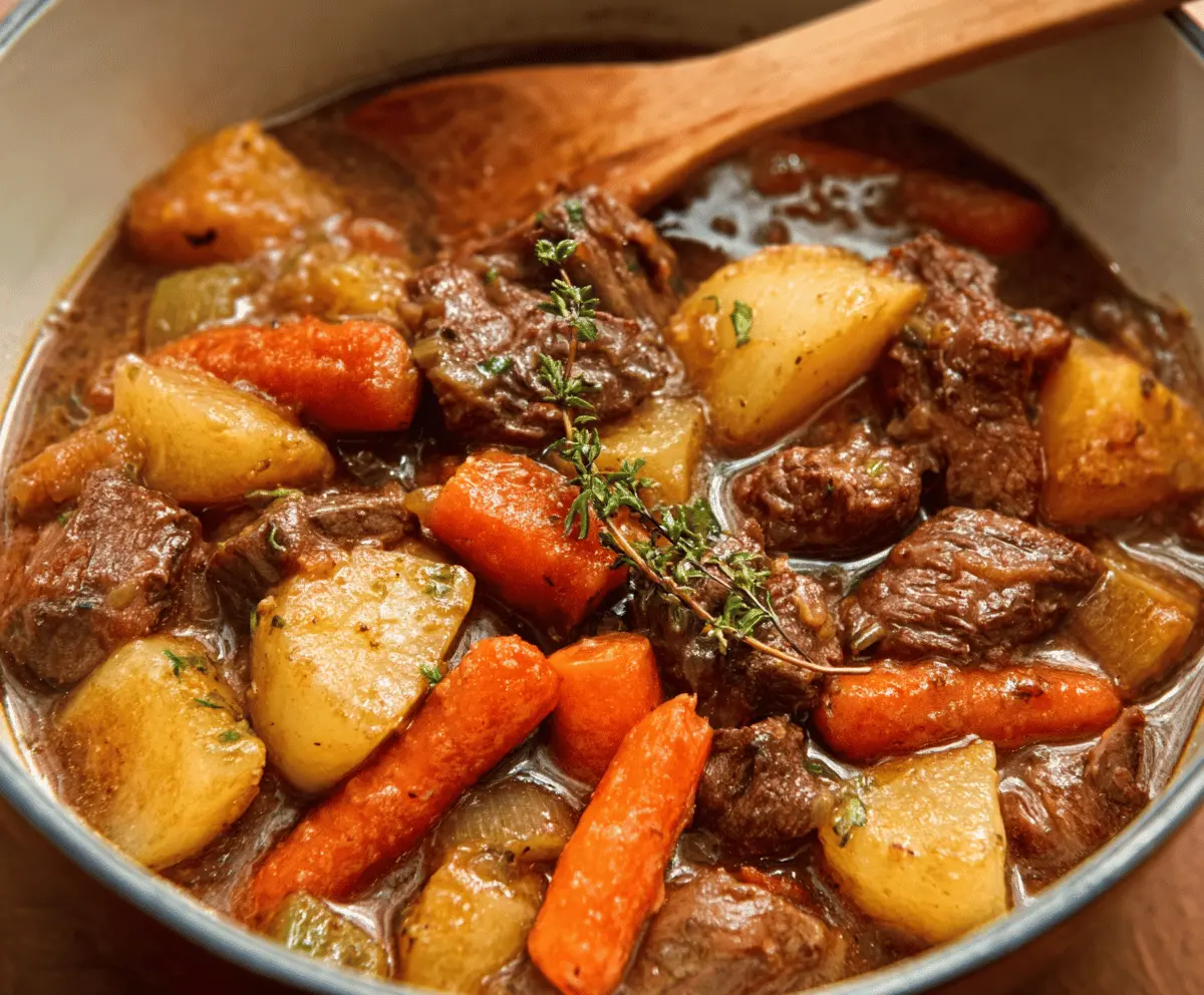 Classic Old Fashioned Beef Stew Recipe – Hearty & Easy Meal