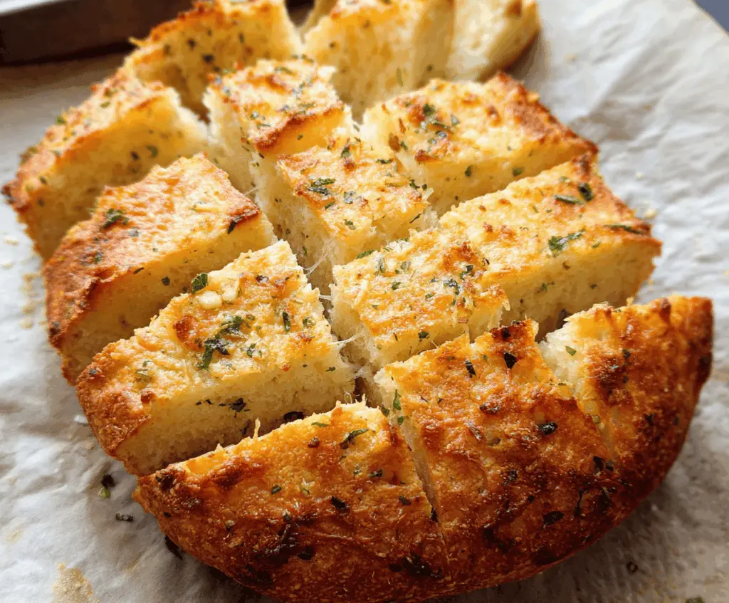 Parmesan Garlic Artisan Bread – Fresh from the Oven!