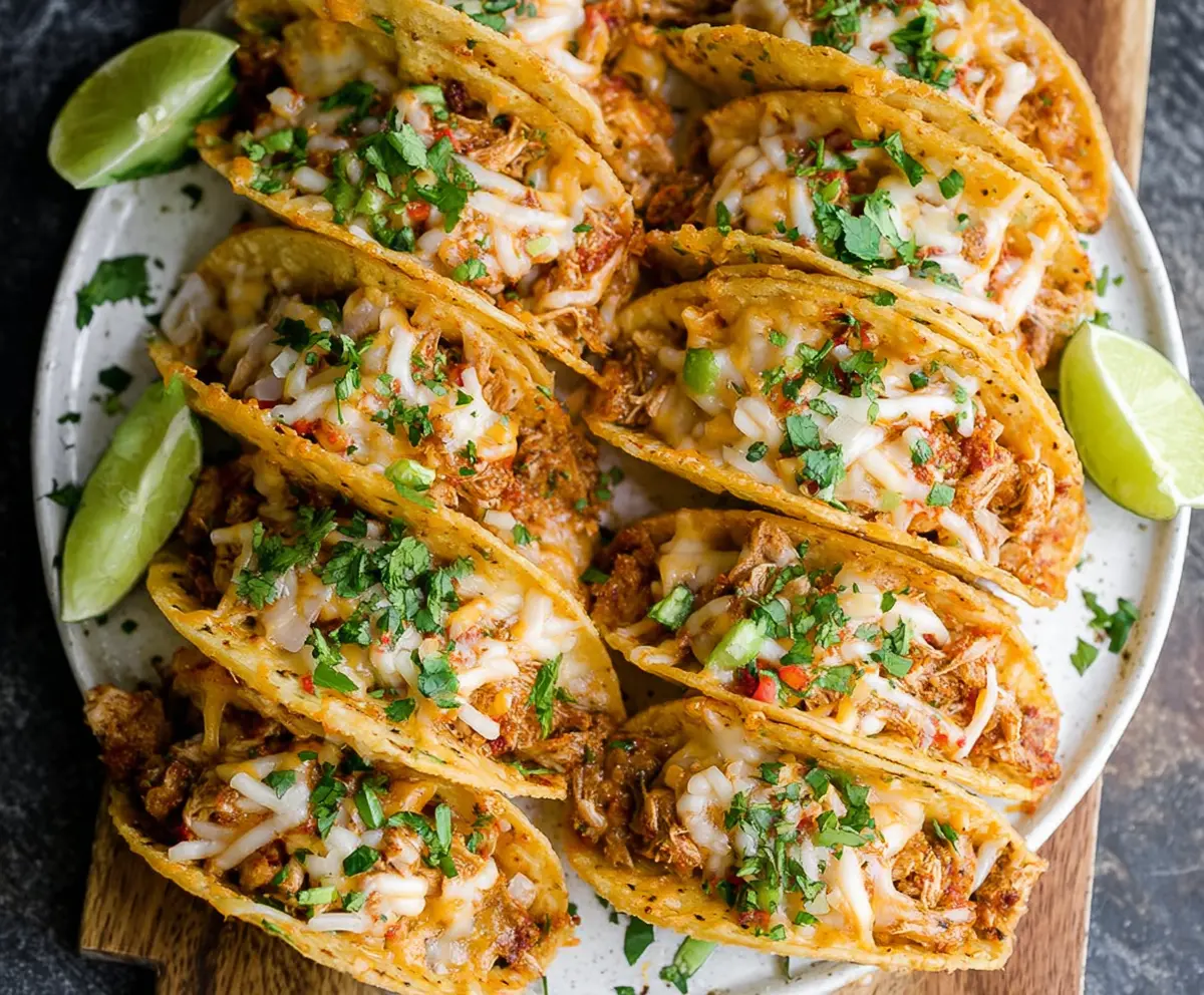 Quick Mini Baked Chicken Tacos