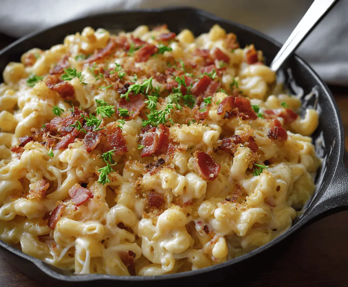 Easy Bacon Mac and Cheese Recipe