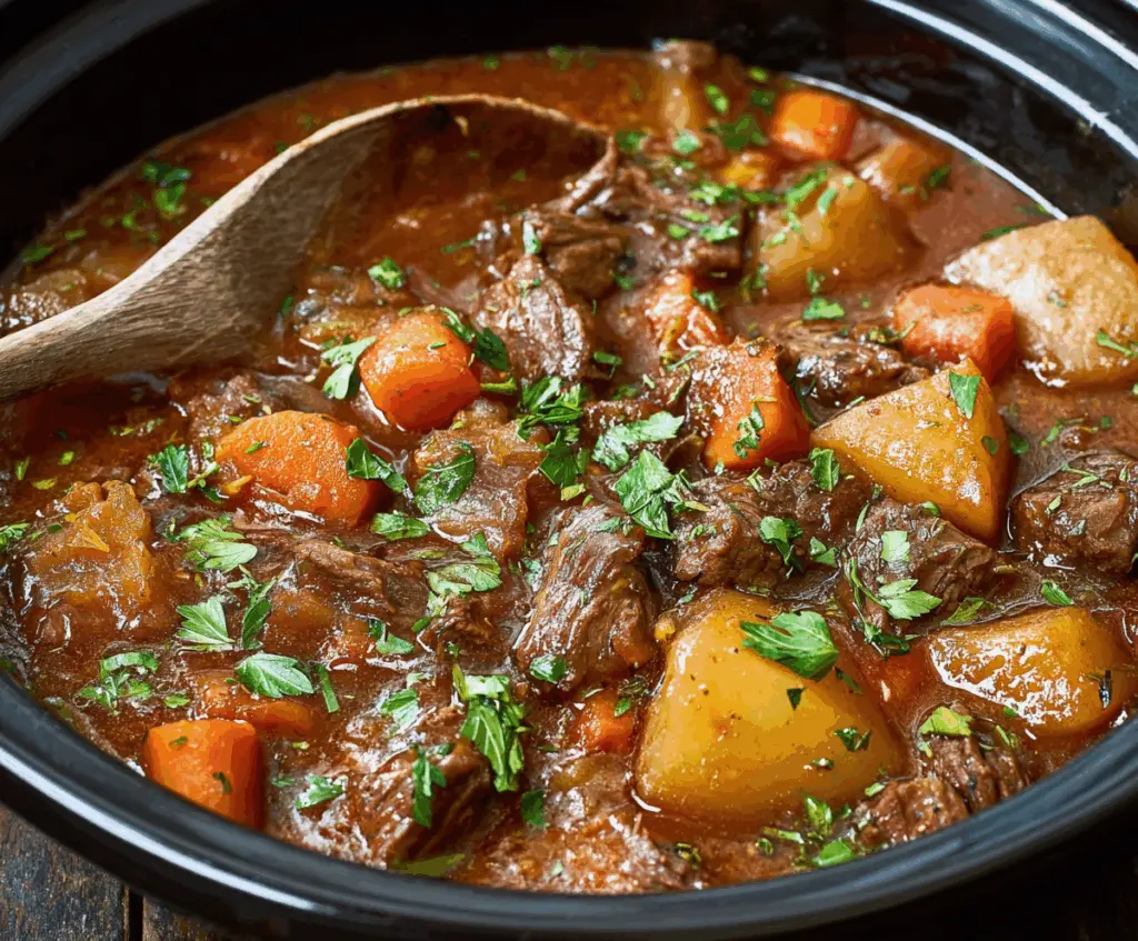 beef stew crock pot recipes