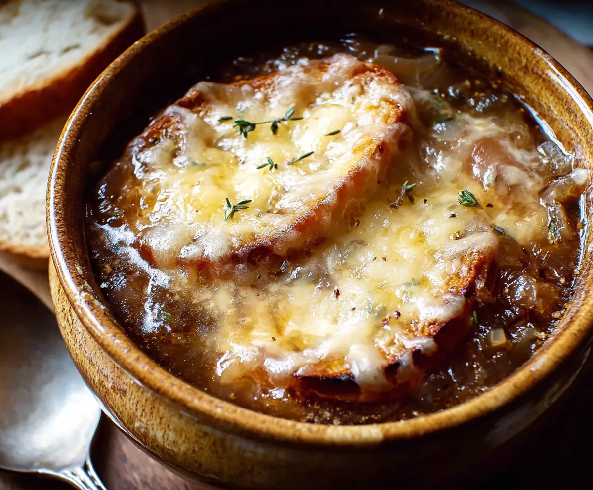 Easy Caramelized Onion Soup Recipe