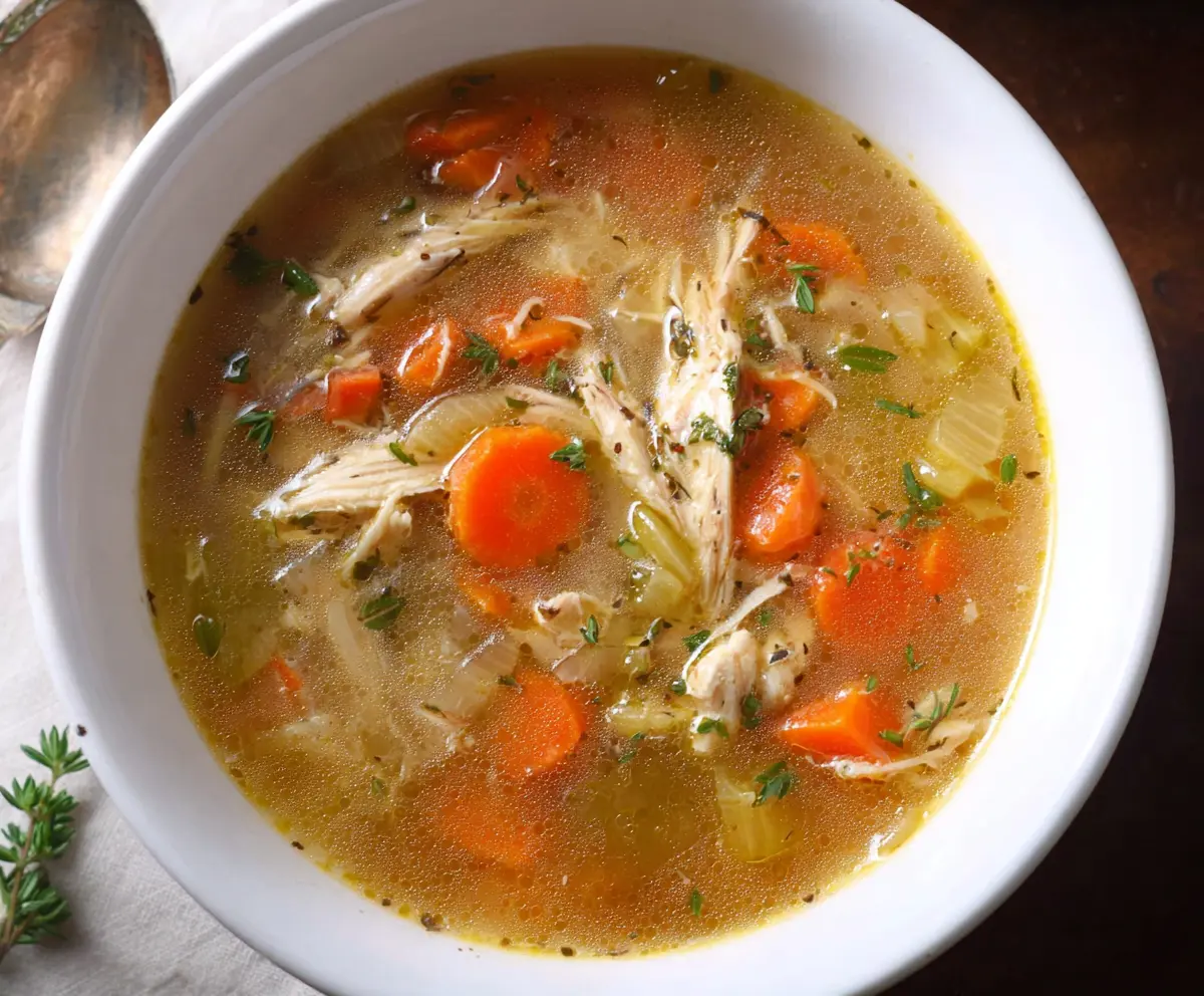 Comfort Style Chicken Soup Recipe