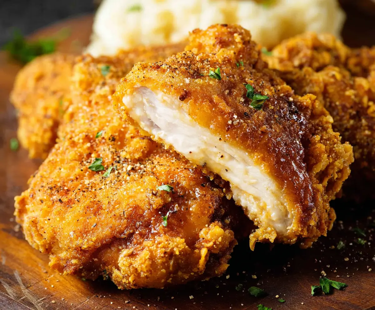 Crispy Country Fried Chicken Recipe