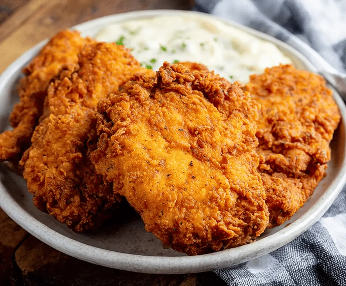 Crispy Country Fried Chicken