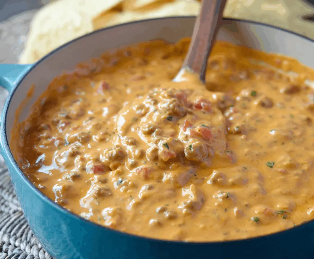 Easy Rotel Dip With Sausage