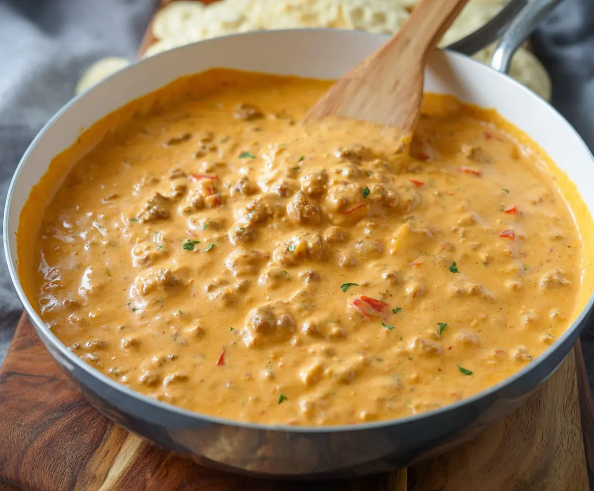 Easy Rotel Sausage Dip Recipe