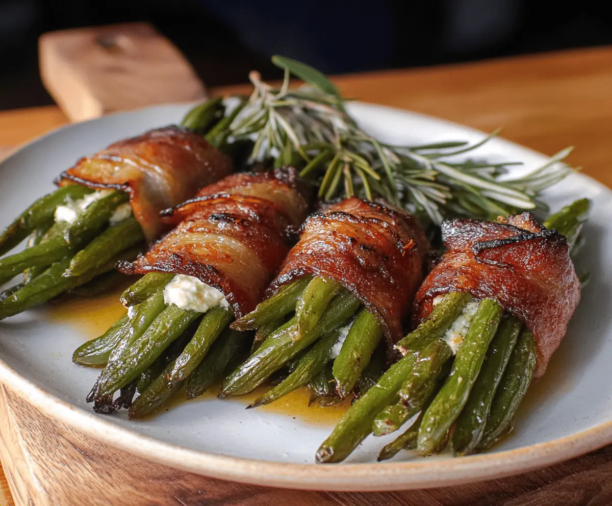 Easy Green Bean Bundles Recipe