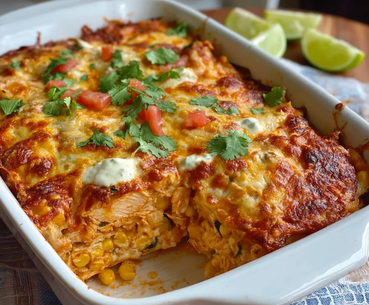 Easy Mexican Chicken Casserole