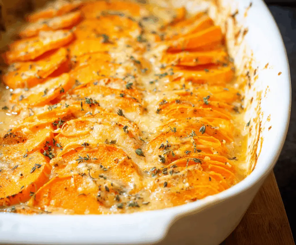 Scalloped Sweet Potatoes