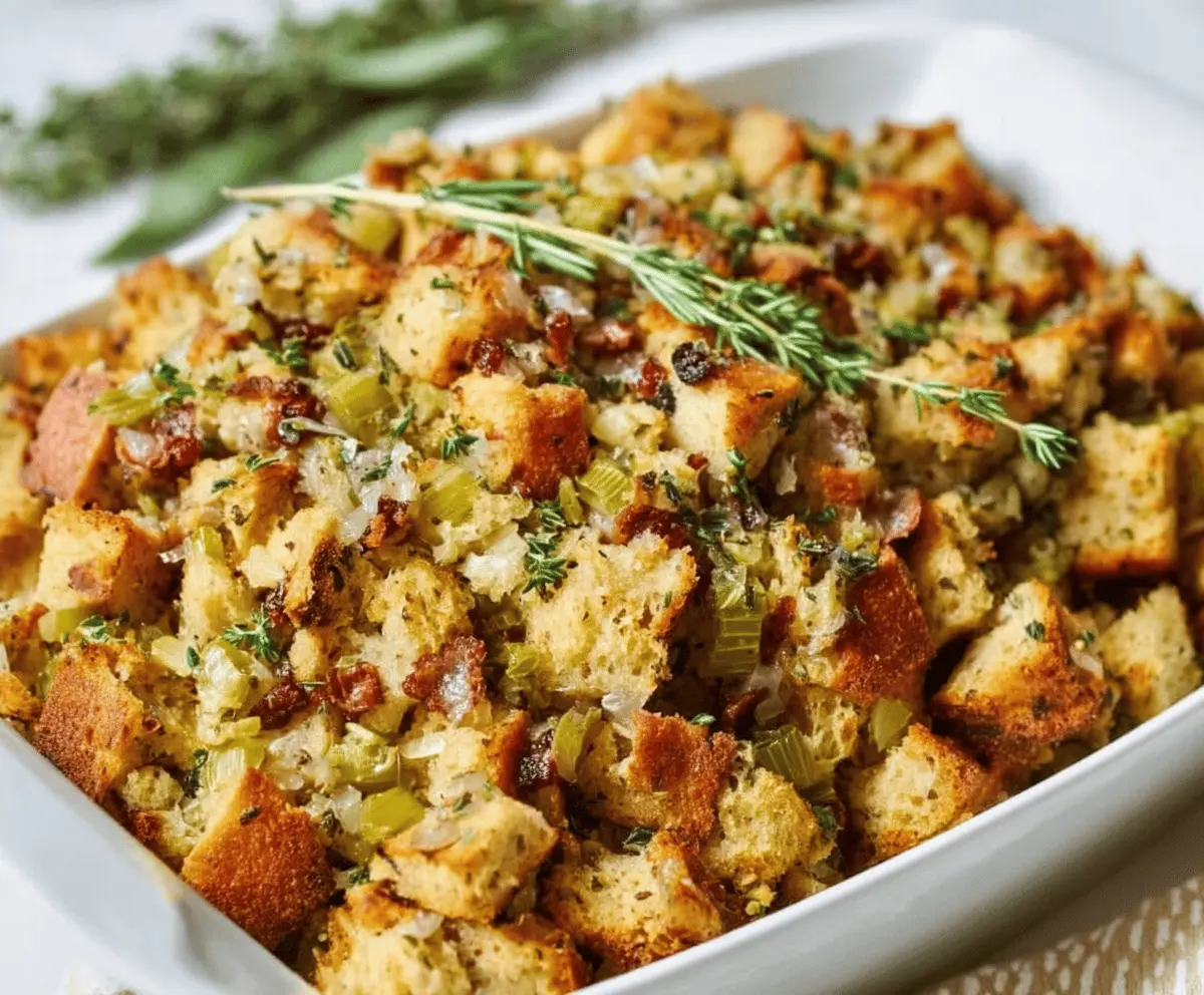 Easy Thanksgiving Stuffing Recipe