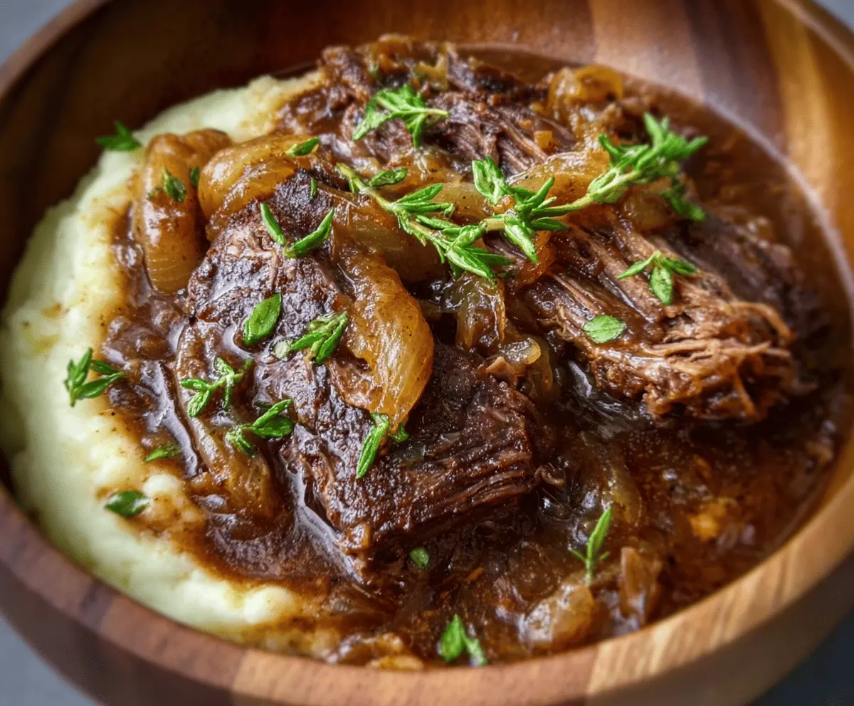 Ultimate French Onion Pot Roast