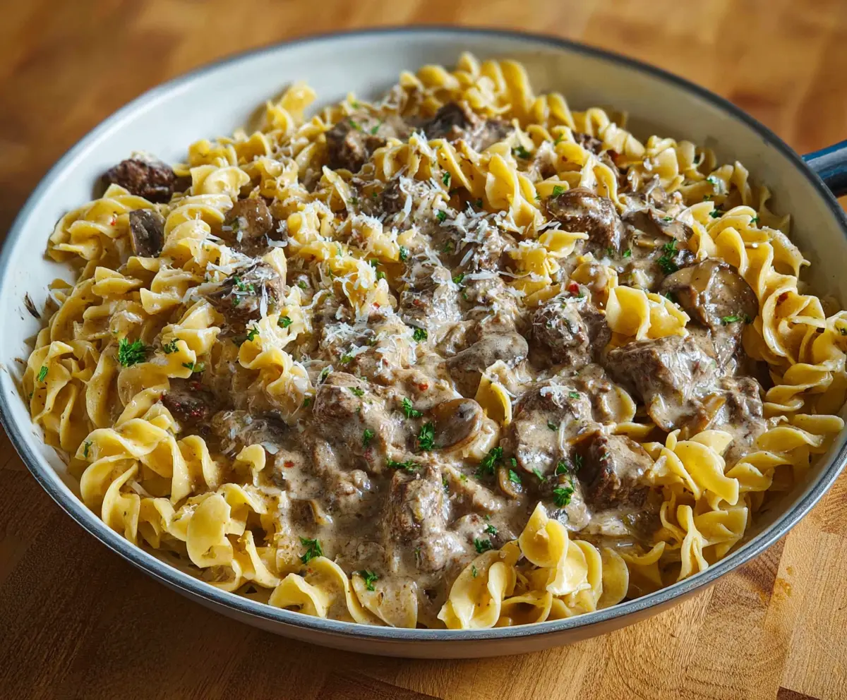 Easy Beef Stroganoff Recipe